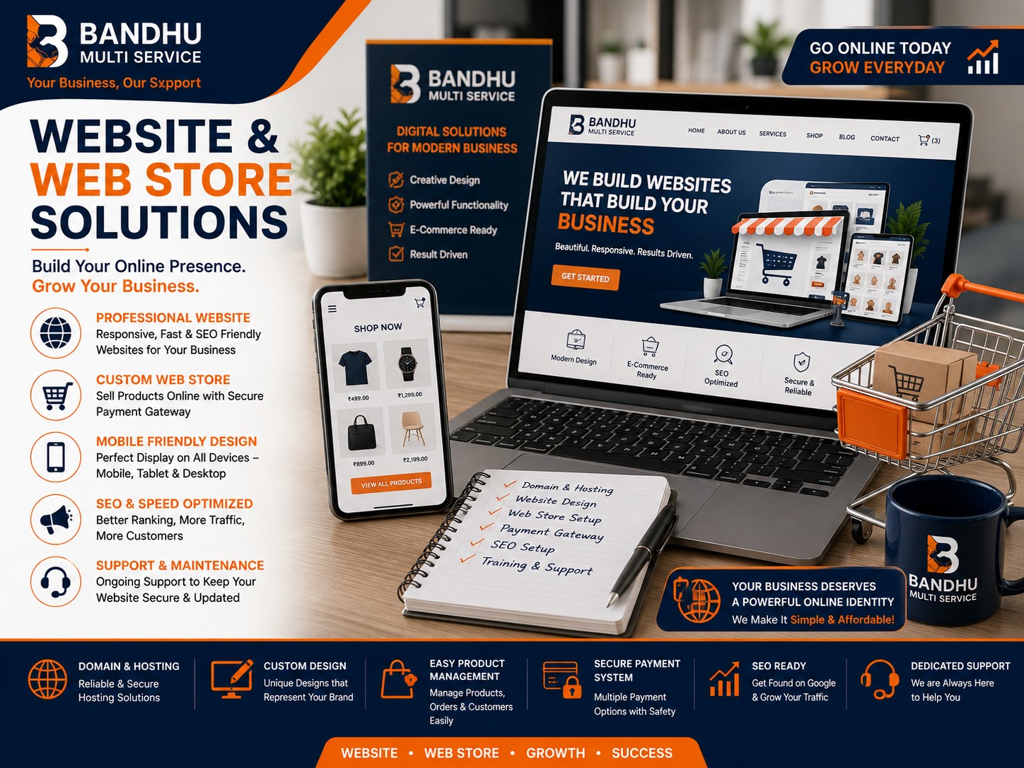Website & Web Store